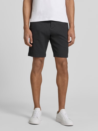 Tom Tailor Denim Regular Fit Chinoshorts aus Baumwoll-Mix Black 4