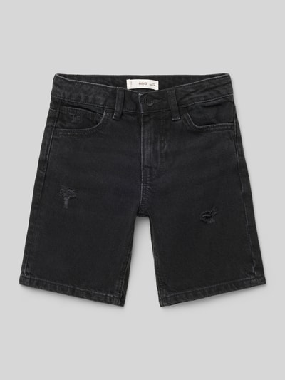MANGO Bermudas mit 5-Pocket-Design Modell 'martin' Black 1