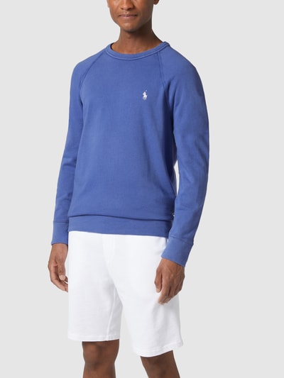 Polo Ralph Lauren Sweatshirt mit Label-Stitching Marine 4