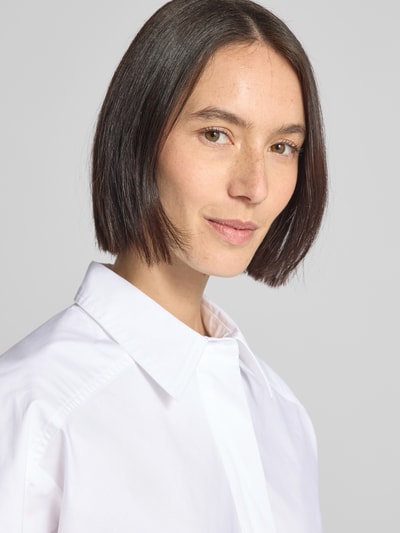 Ivy Oak Regular Fit Hemdbluse mit verdeckter Knopfleiste Modell 'BRITTNEY Weiss 3