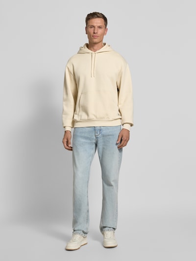 Les Deux Hoodie met kangoeroezak, model 'Danton' Zand - 1