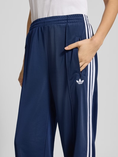 adidas Originals Trainingsbroek met logo en elastische band, model 'FIREBIRD' Donkerblauw - 3