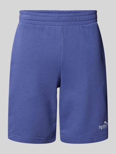 PUMA PERFORMANCE Regular Fit Sweatshorts mit Label-Stitching Royal 2