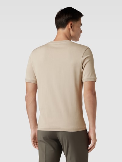 Cinque T-Shirt in Strick-Optik Sand 5