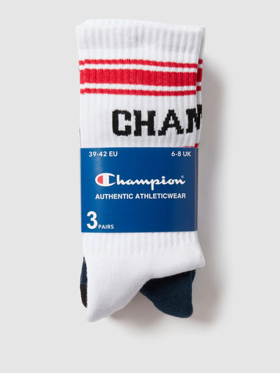 CHAMPION Socken mit Kontraststreifen Dunkelblau 3