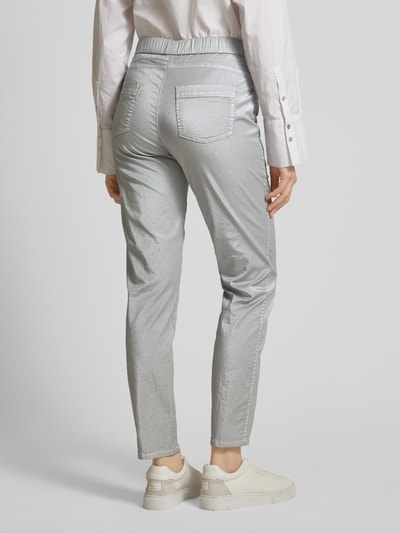 TONI Regular Fit Jogpants mit Tunnelzug Modell 'Sue' Silber 5