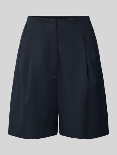 Marc O'Polo Regular Fit Bermudas mit Bundfalten Marine 1