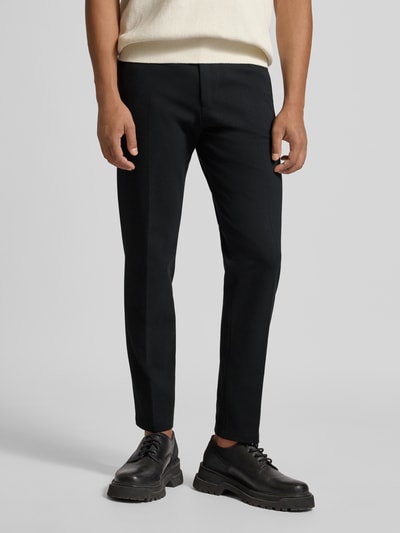 Drykorn Stoffhose mit Gesäßtaschen Black 4