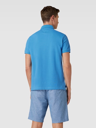 Tommy Hilfiger Poloshirt mit Label-Stitching Aqua 5