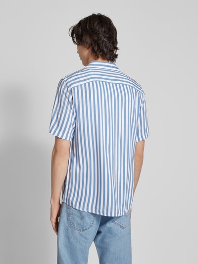 Only & Sons Vrijetijdsoverhemd van viscose met reverskraag, model 'WAYNE' Lichtblauw - 5