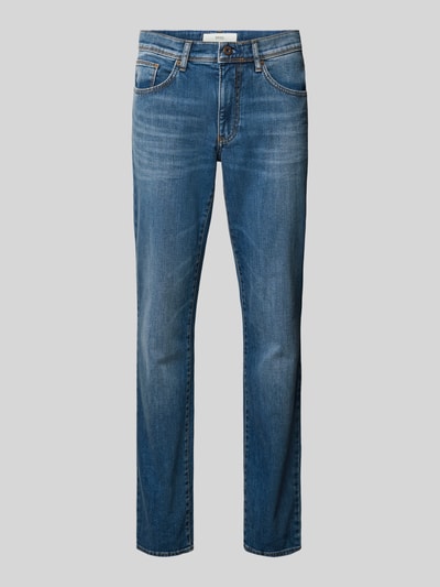 Brax Slim fit jeans in 5-pocketmodel, model 'CADIZ' Marineblauw - 2