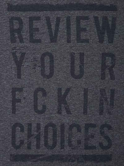 REVIEW T-Shirt mit Print Dunkelblau 2