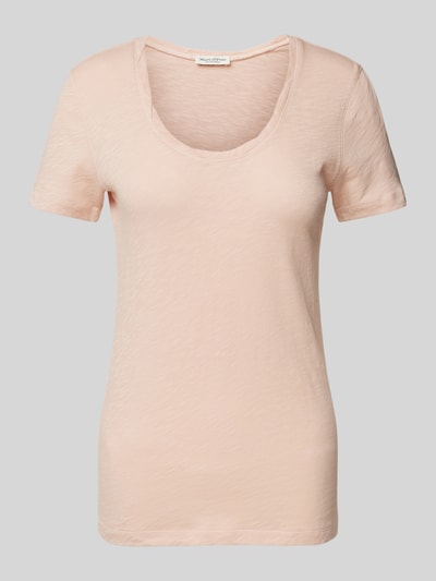 Marc O'Polo Shaped Fit T-Shirt aus reiner Baumwolle  Altrosa 2