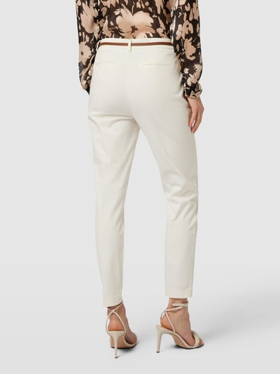 B.Young Stoffen broek met persplooien Offwhite - 5