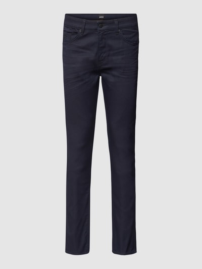 BOSS Slim Fit Jeans mit Stretch-Anteil Modell 'Delaware' Blau 2
