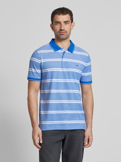 Fynch-Hatton Regular Fit Poloshirt mit Logo-Stitching Royal 4
