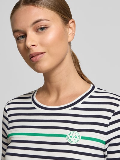 Marc Cain Shirt met lange mouwen en labeldetail Groen - 3