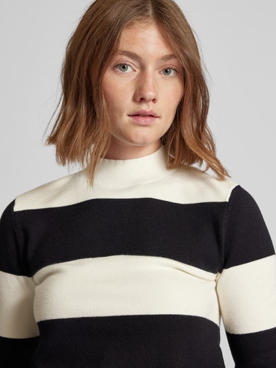 LeGer by Lena Gercke Gebreide pullover met turtleneck, model 'Lotti' Zwart - 3