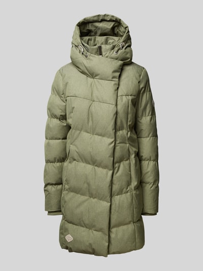 Ragwear Gewatteerde parka met capuchon, model 'Pavla' Rietgroen - 2