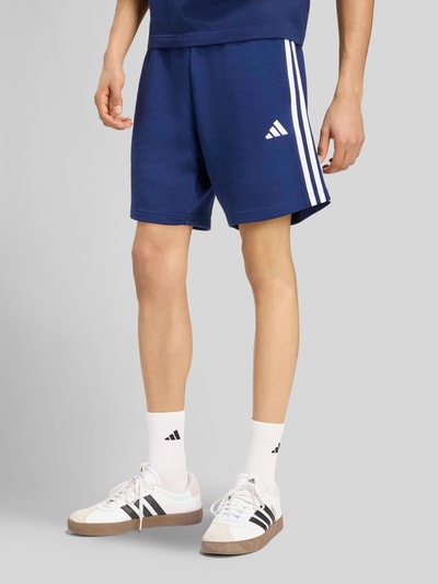 adidas Sportswear Regular Fit Sweatshorts aus reiner Baumwolle Dunkelblau 4
