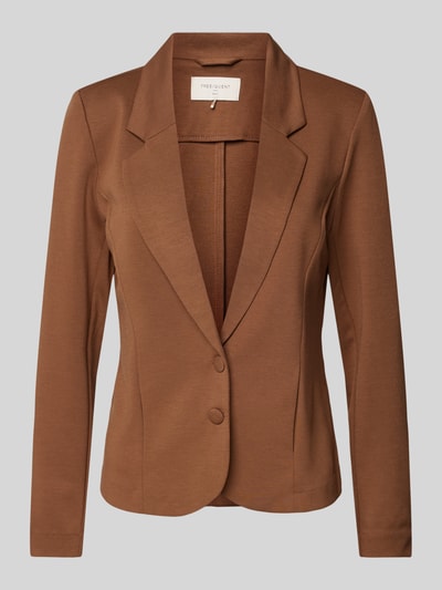 FREE/QUENT Blazer met 2-knoopssluiting, model 'NANNI' Cognac - 2