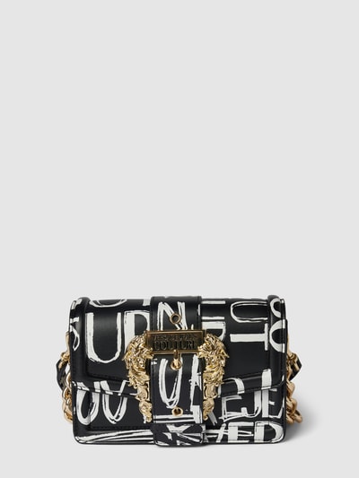 Versace Jeans Couture Handtasche mit Allover-Print Black 2