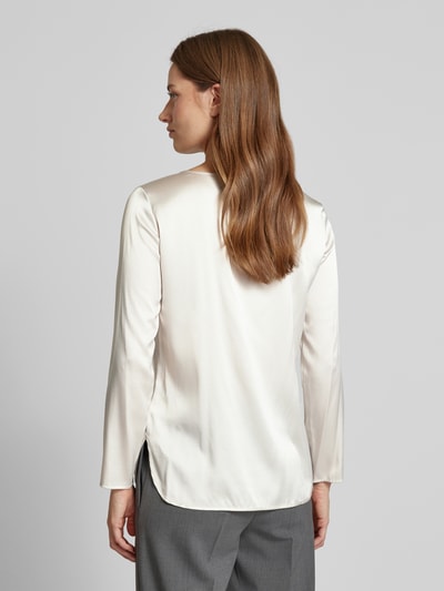 MaxMara Leisure Blusenshirt mit Rundhalsausschnitt Modell 'MOLDAVA' Beige 5