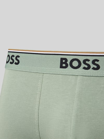 BOSS Slim fit boxershort van katoenmix in een set van 3 stuks Rietgroen - 2