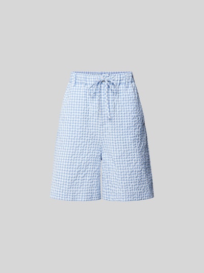 Marni Bermudas mit Tunnelzug Hellblau 2