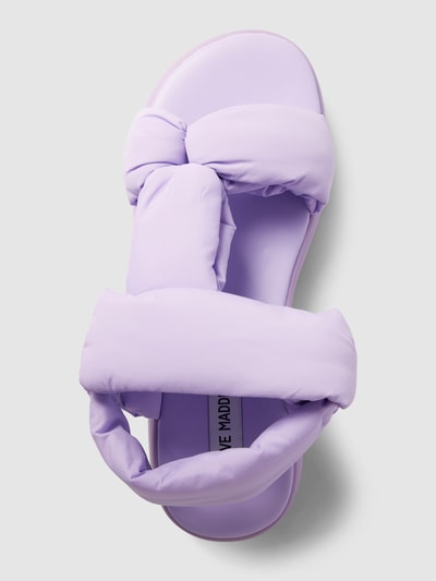 Steve Madden Sandalen met klittenbandsluiting, model 'BONKERS' Lavendel - 4