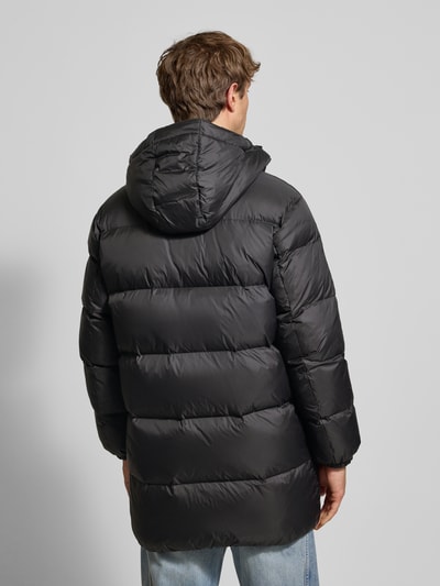 Tommy Jeans Regular Fit Daunenmantel mit Logo-Stitching Black 5