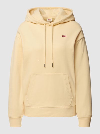 Levi's® Hoodie met labelstitching, model 'Standard' Geel - 2