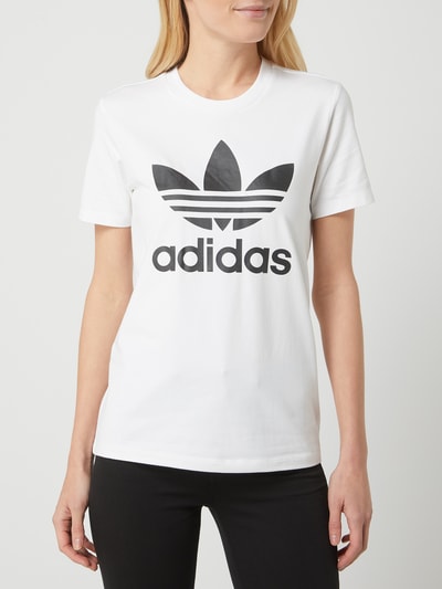 adidas Originals T-Shirt mit Logo-Print  Weiss 4