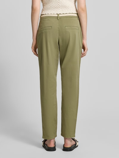 s.Oliver RED LABEL Chinos o kroju regular fit z mieszanki bawełny Khaki 5