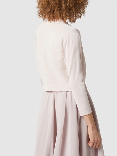 Jake*s Cocktail Bolero mit Schalkragen Rose Melange 5