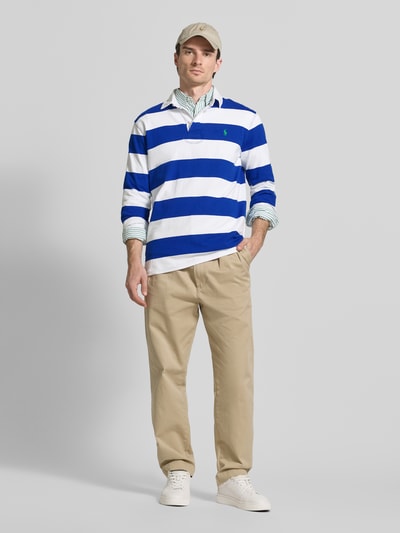 Polo Ralph Lauren Regular Fit Sweatshirt aus reiner Baumwolle Modell 'LS RUGBY M3' Royal 1
