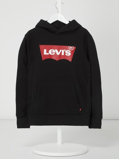 Levi’s® Kids Hoodie met logoprint  Zwart - 1