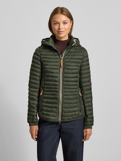 camel active Kurtka pikowana ze stójką z podszewką Zielony 4