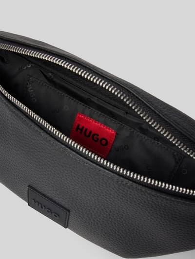 HUGO Bauchtasche in Leder-Optik Modell 'Ethon' Black 4