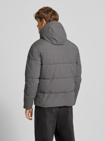 Jack & Jones Steppjacke mit Kapuze Mittelgrau 5