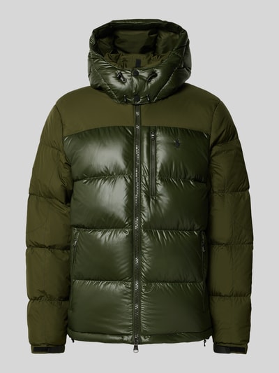 Polo Ralph Lauren Steppjacke mit Label-Stitching Oliv 2