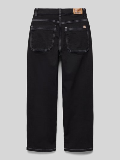 Blue Effect Jeans mit Label-Detail Black 3