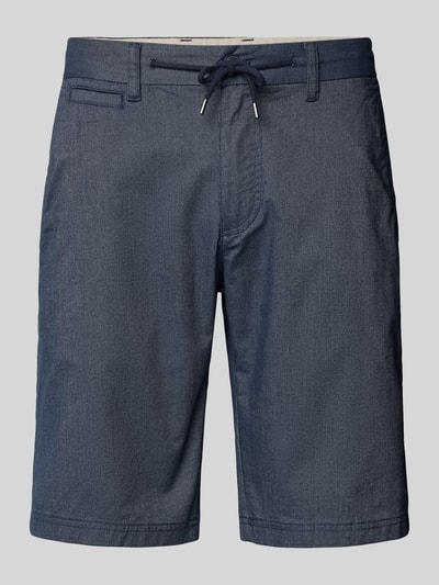 Produktfoto, Regular Fit Chinoshorts aus Baumwoll-Mix Modell 'PHOENIX' von s.Oliver RED LABEL, Bi-Color Optik, 5 kieszeni, tunel w pasie, elastyczny pas, krój regular fit