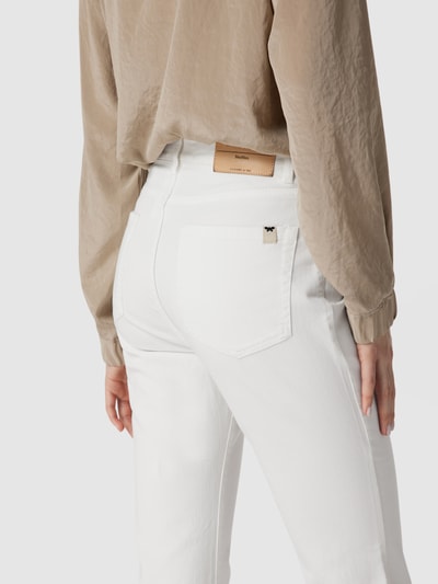 Weekend Max Mara Bootcut Midrise Jeans mit Stretch-Anteil Weiss 3