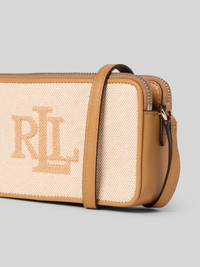 Lauren Ralph Lauren Handtasche mit Logo-Stitching Sand 3