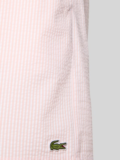 Lacoste Badeshorts aus Baumwoll-Mix  Hellrosa 2