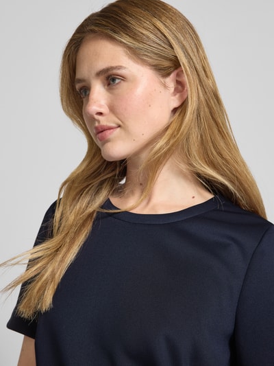 Christian Berg Woman Selection Knielanges Kleid mit Rundhalsausschnitt Marine 3
