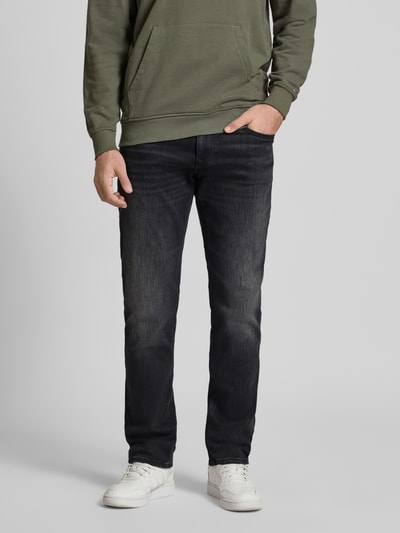 Tommy Jeans Slim Fit Jeans aus Baumwoll-Mix Black 4