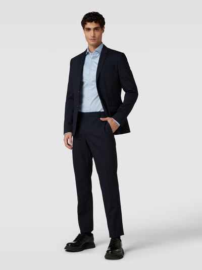 Eterna Slim Fit Premium Shirt mit Haifischkragen Bleu 1