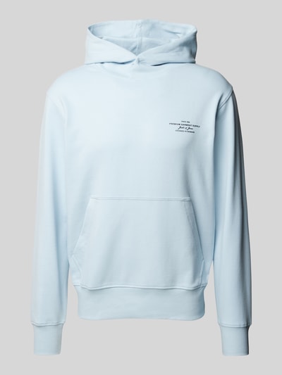 Jack & Jones Premium Hoodie mit Label-Print Modell 'BLACHAD' Hellblau 2